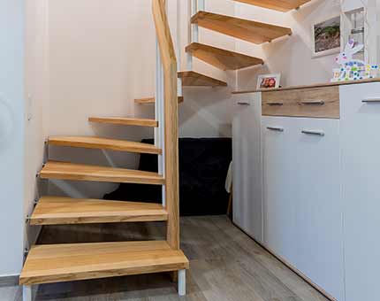 Handlauftragende Treppen | Carstens Tischlerei, Hude